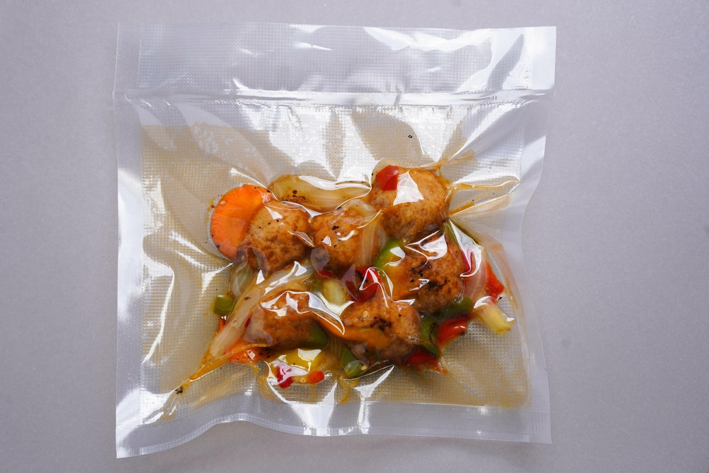 軟骨入り鶏団子の黒酢